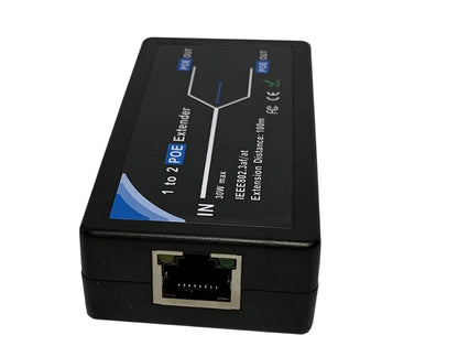 1-to-2 Port POE Extender / Ethernet Switch