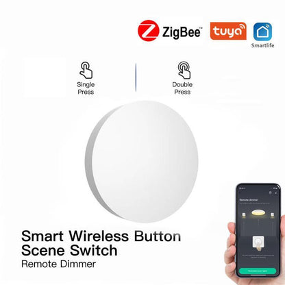 Tuya Zigbee Mini Wireless Button Scene Switch